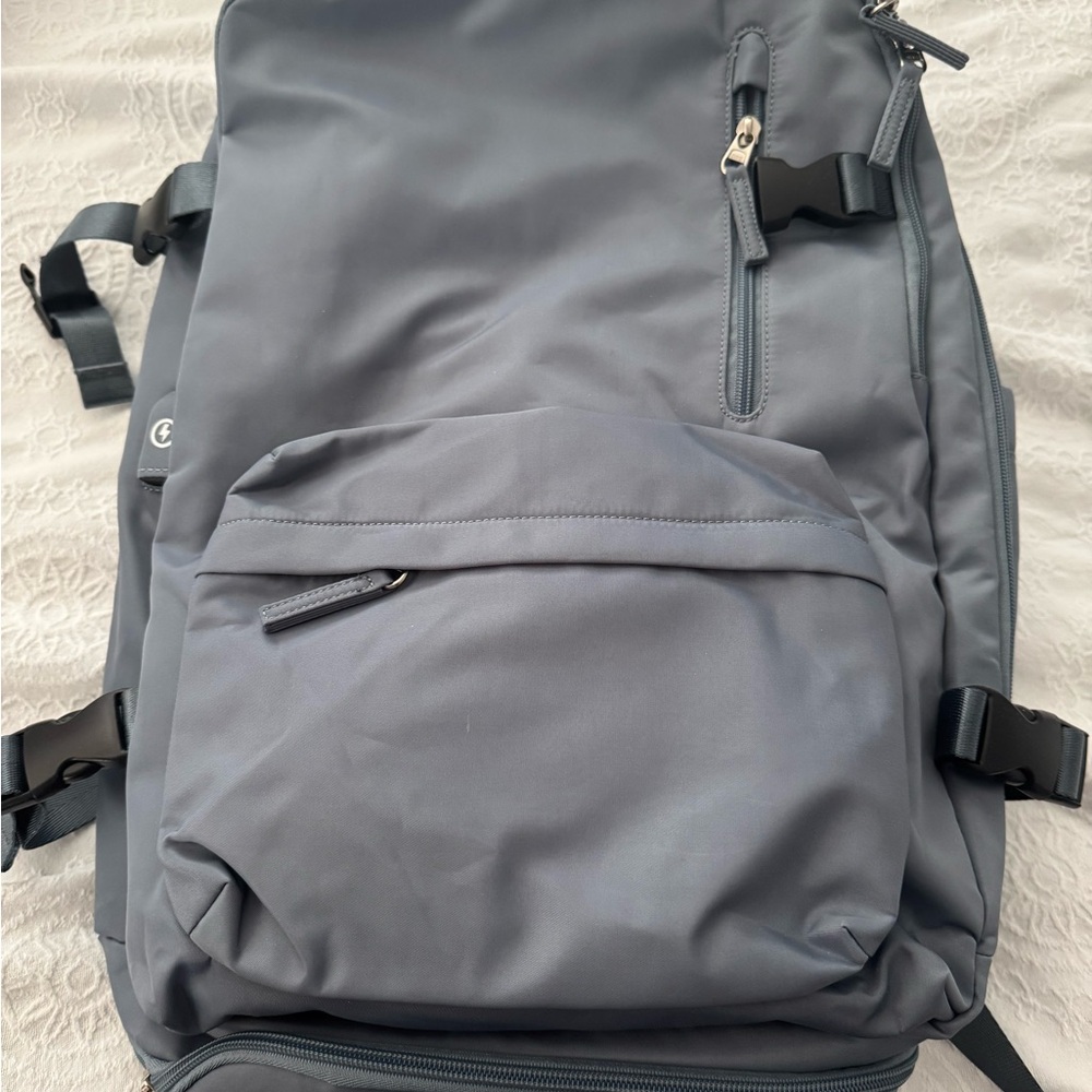 Stylish Blue Gray Backpack for travel